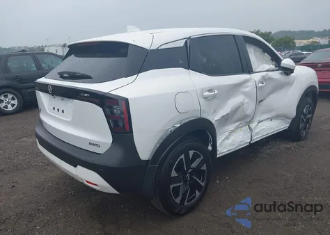 2025 Nissan Kicks Sv Intelligent Awd из США, поврежденный, VIN 3N8AP6CB4SL319640